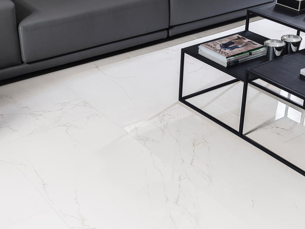 керамогранит фабрики Porcelanosa коллекция Carrara Blanco