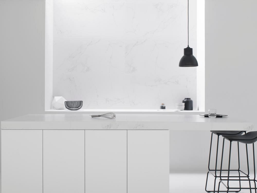 керамогранит фабрики Porcelanosa коллекция Carrara Blanco