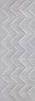 Плитка Porcelanosa Dover Spiga Acero 31.6x90 см, поверхность матовая, рельефная