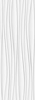 Плитка Porcelanosa Oxo Line Blanco 33.3x100 см, поверхность матовая, рельефная