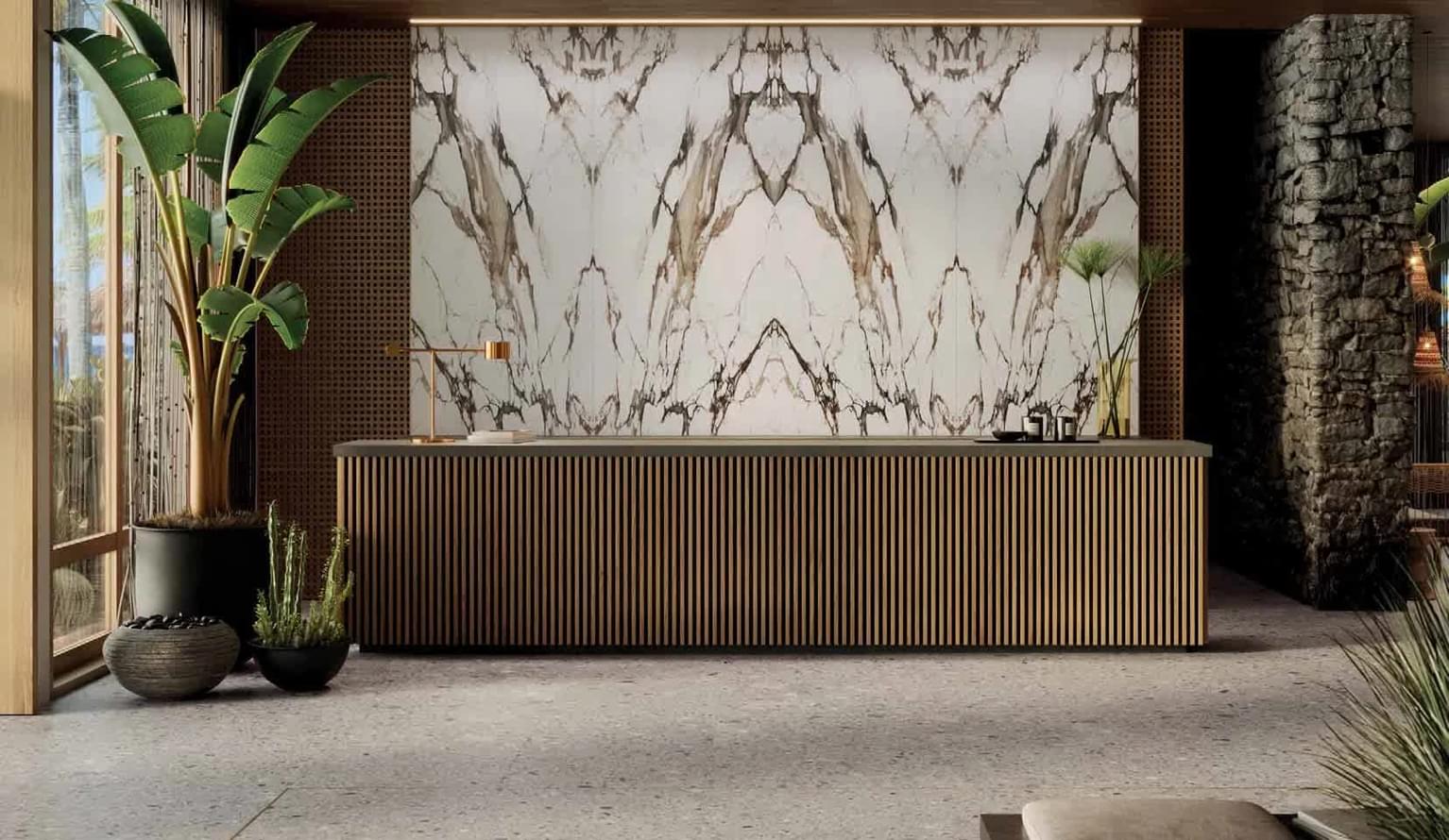 керамогранит фабрики Porcelanosa коллекция Paonazzo