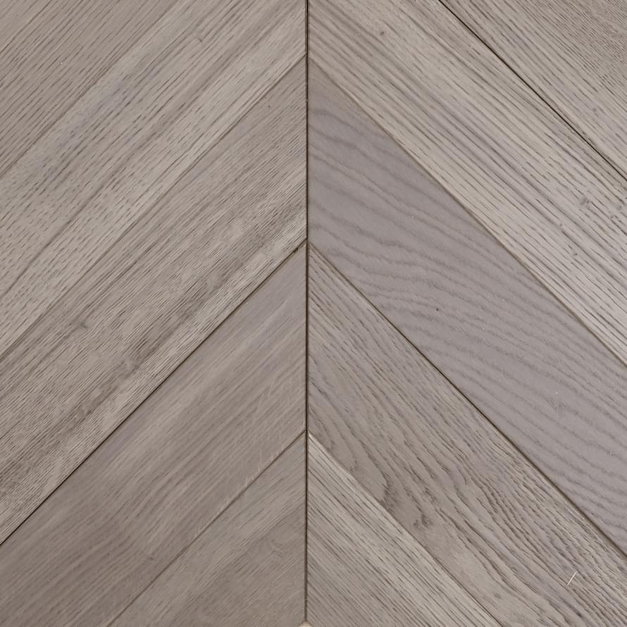 Паркетная доска Primavera Французская Ёлка Oak Noche Натур 9x71 см, поверхность матовый лак