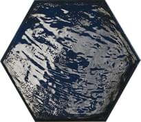 Плитка Prissmacer Rain Blue Hex 19.8x22.8 см, поверхность глянец