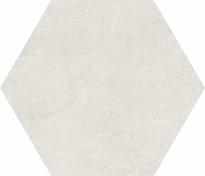 Плитка Provenza Eureka Esagona Bianco 22x19.3 см, поверхность матовая, рельефная