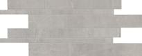 Плитка Provenza Gesso Listelli Sfalsati Pearl Grey 30x60 см, поверхность матовая