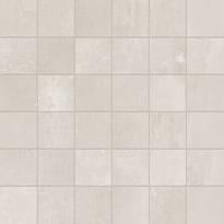 Плитка Provenza Gesso Mosaico 5X5 Natural White Rett 30x30 см, поверхность матовая