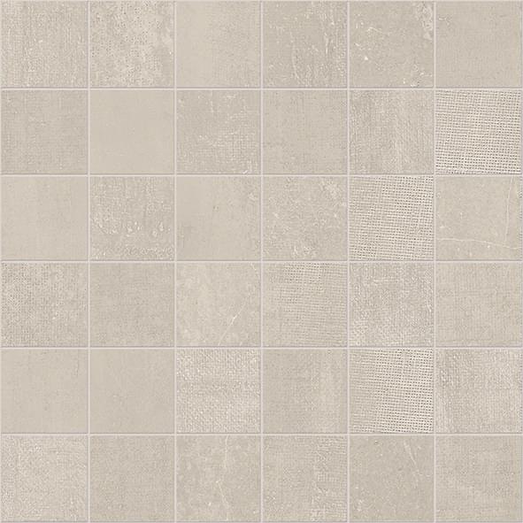 Provenza Gesso Mosaico 5x5 Taupe Linen 30x30 см, поверхность матовая