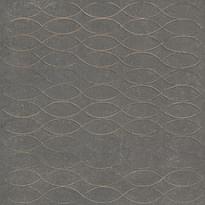 Плитка Provenza Karman Ceramica Decorata Antracite 30x30 см, поверхность матовая, рельефная