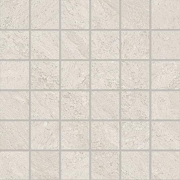 Provenza Pietra Di Orosei Mosaico 5x5 Grigio Conchiglia Silktech 30x30 см, поверхность матовая