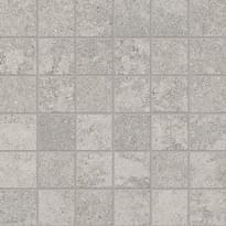 Плитка Provenza Re-Play Concrete Mosaico Recupero 5x5 Grey 30x30 см, поверхность матовая