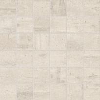 Плитка Provenza Re Use Concrete Mosaico Calce White Rett 30x30 см, поверхность матовая