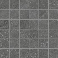 Плитка Provenza Salt Stone Mosaico 5x5 Black Iron Lappato 30x30 см, поверхность полированная