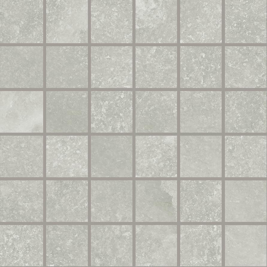 Provenza Salt Stone Mosaico 5x5 Grey Ash Lappato 30x30
