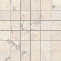 Плитка Provenza Unique Infinity Mosaico 5X5 Cobblestone White 30x30 см, поверхность матовая
