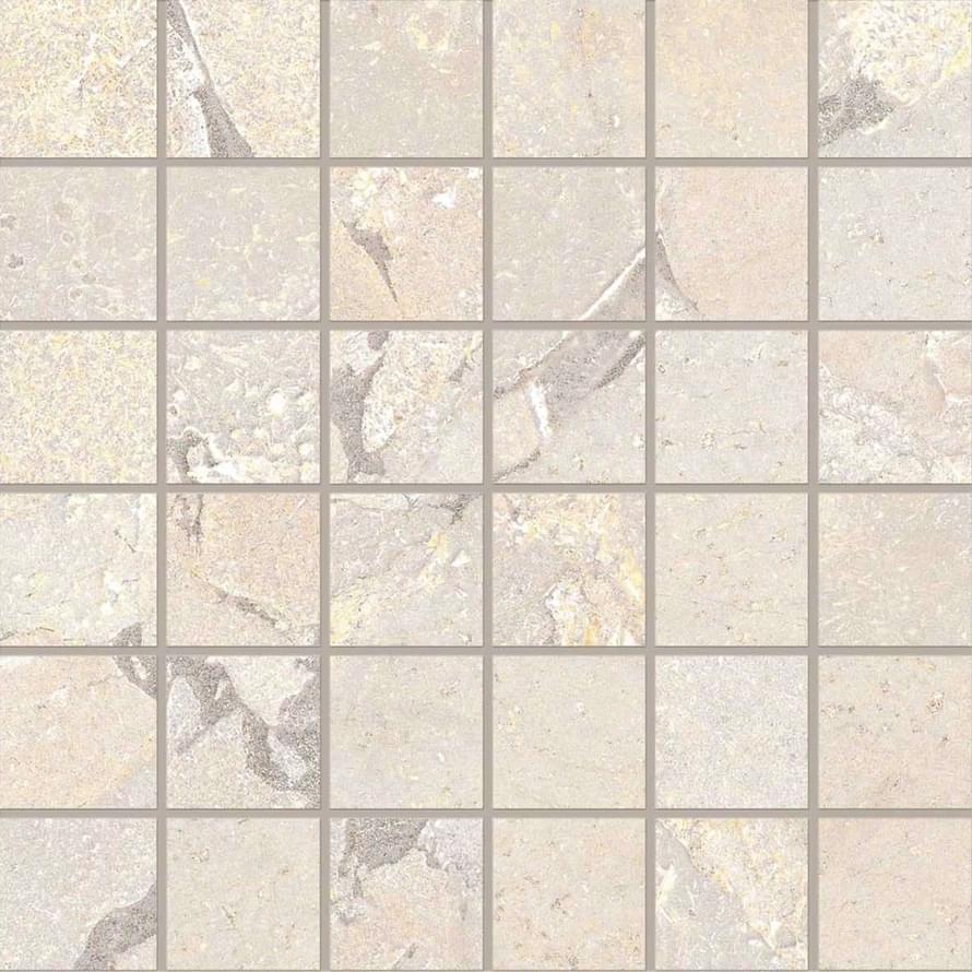 Provenza Unique Infinity Mosaico 5X5 Cobblestone White 30x30