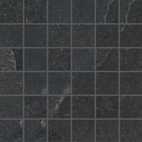 Плитка Provenza Unique Infinity Mosaico 5X5 Purestone Black 30x30 см, поверхность матовая