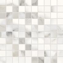 Плитка Provenza Unique Marble Mosaico 3x3 Calacatta Regale Lappato 30x30 см, поверхность полированная