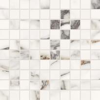 Плитка Provenza Unique Marble Mosaico 3x3 Paonazzetto Lappato 30x30 см, поверхность полированная