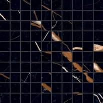 Плитка Provenza Unique Marble Mosaico 3x3 Sahara Noir Silktech 30x30 см, поверхность полуматовая