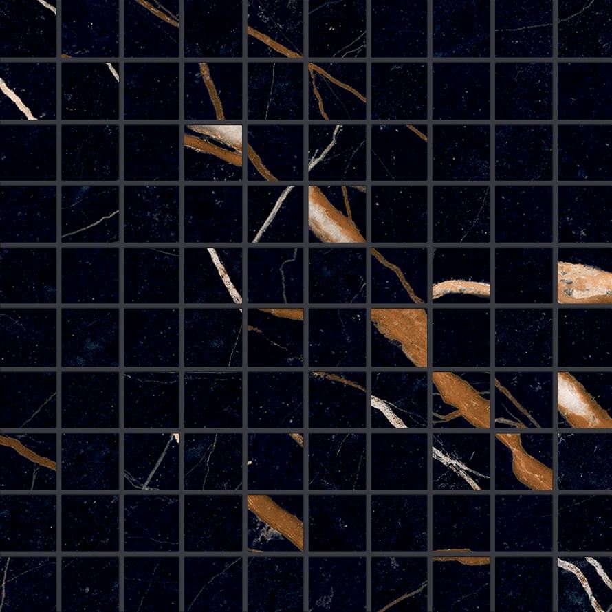 Provenza Unique Marble Mosaico 3x3 Sahara Noir Silktech 30x30