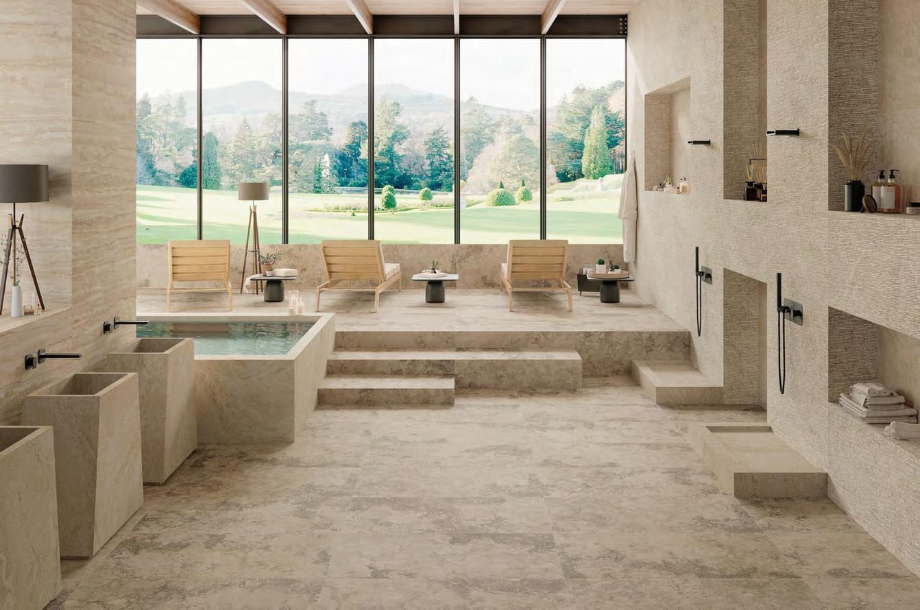 керамогранит фабрики Provenza коллекция Unique Travertine