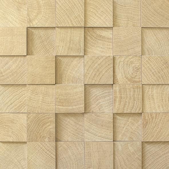 Provenza W-Circles Mosaico 3D Cube Oak 27x27 см, поверхность матовая