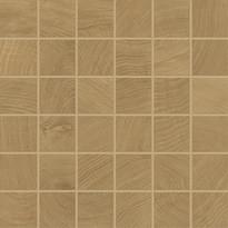 Provenza W-Circles Mosaico 5x5 Walnut 30x30 см, поверхность матовая