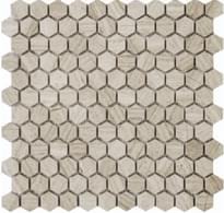 Плитка Q Stones Каменная Мозаика Hex 011-25H-10 30.5x30.5 см, поверхность матовая