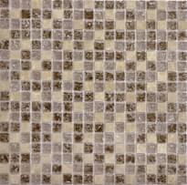 Плитка Q Stones Мозаика Стекло Камень G-013-15-8 30.5x30.5 см, поверхность полированная