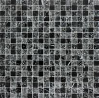 Плитка Q Stones Мозаика Стекло Камень G-028-15-8 30.5x30.5 см, поверхность полированная