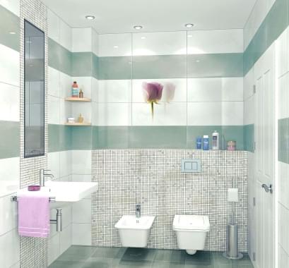 стекло фабрики Q Stones коллекция Стеклянная Мозаика