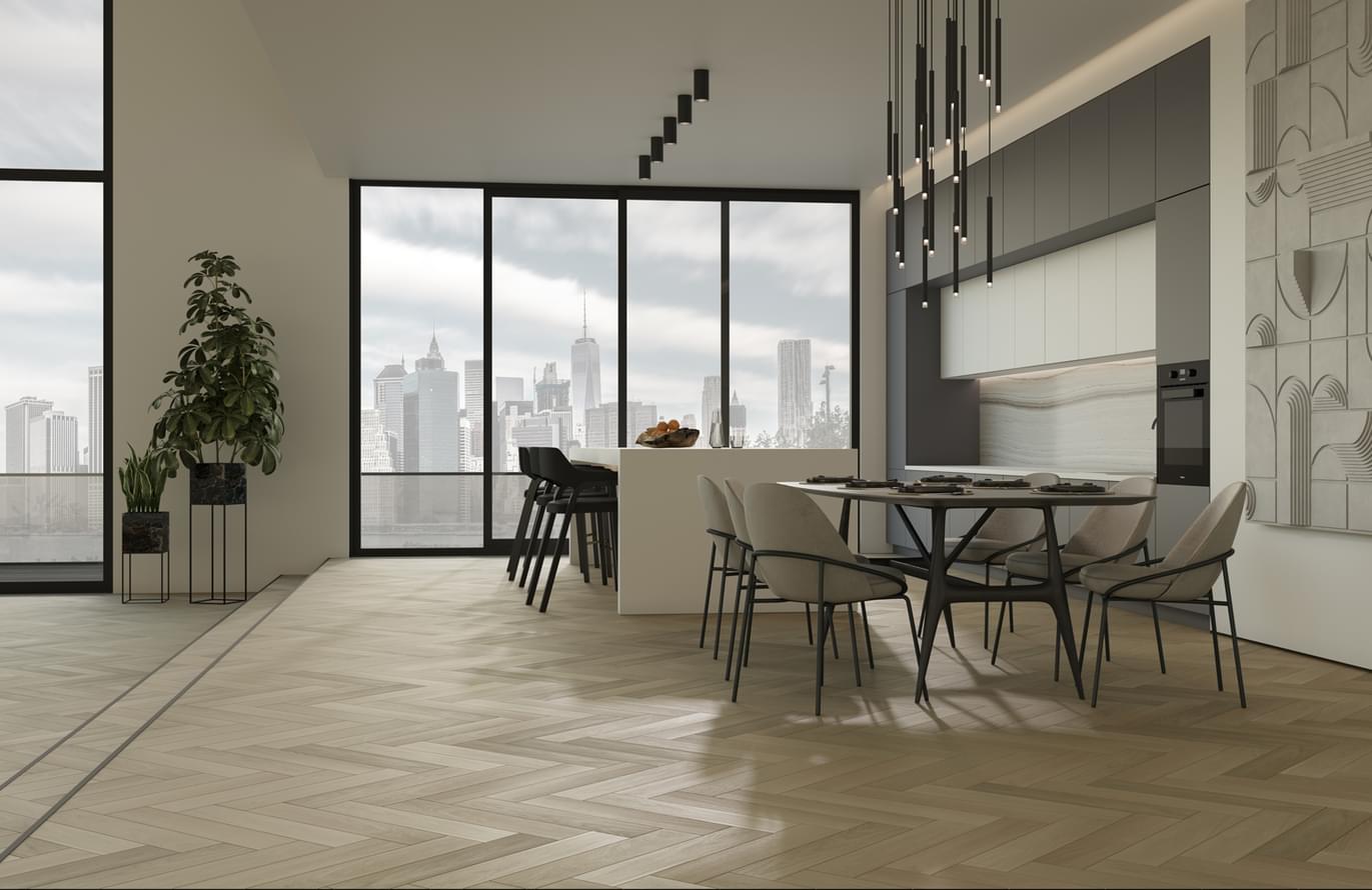 кварц паркет фабрики Quartz Parquet коллекция Английская Ёлка