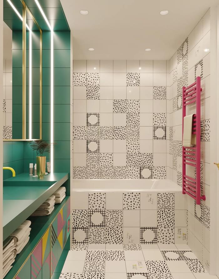 керамика фабрики REDA коллекция Графика И Надписи