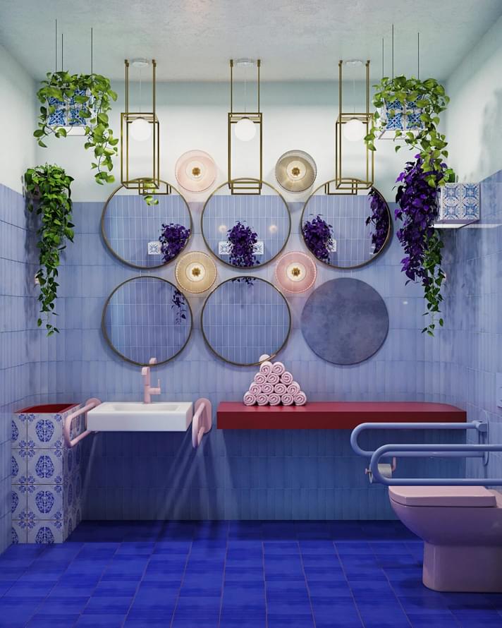 керамика фабрики REDA коллекция Палитра