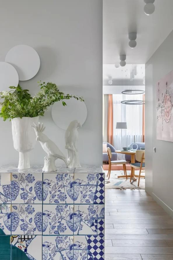 керамика фабрики REDA коллекция Синий Русский