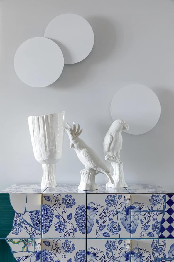 керамика фабрики REDA коллекция Синий Русский