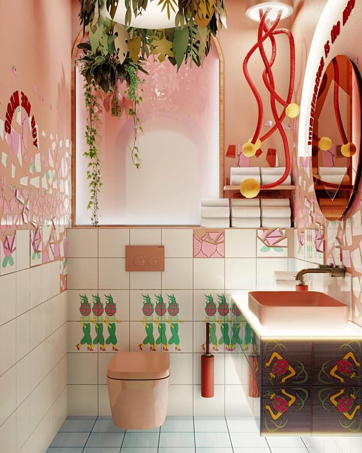 керамика фабрики REDA коллекция Фруктовый Лес