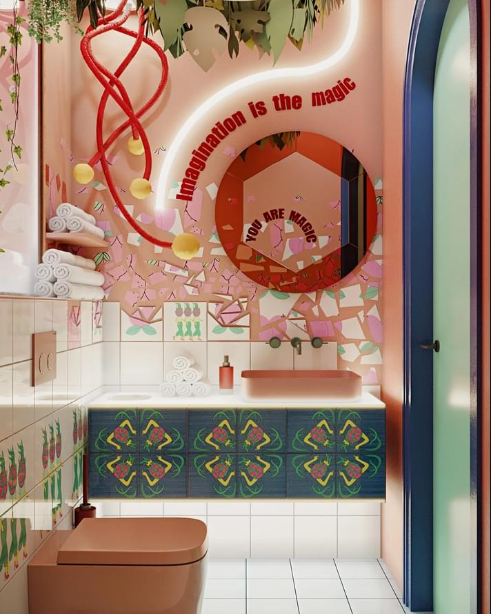 керамика фабрики REDA коллекция Фруктовый Лес