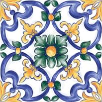 Плитка Ragno Amuri Decoro Maiolica Tappeto 3 Glossy 20x20 см, поверхность глянец