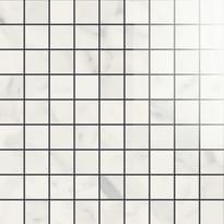 Плитка Ragno Bistrot Statuario Mosaico Glossy 30x30 см, поверхность полированная