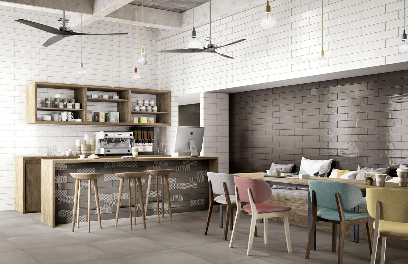 керамика фабрики Ragno коллекция Brick Glossy