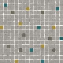 Плитка Ragno Cocciopesto Mosaico Antracite 40x40 см, поверхность матовая