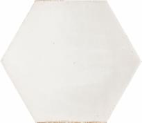 Плитка Ragno Eden Esagona Bianco 18.2x21 см, поверхность матовая