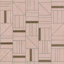 Плитка Ragno Resina Rosa Mosaico Forme 40x43 см, поверхность матовая