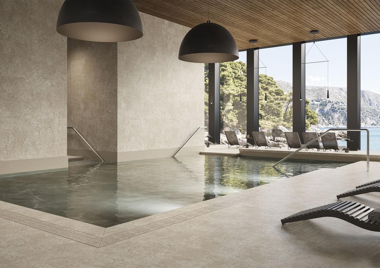 керамогранит фабрики Rak коллекция Coral Stone