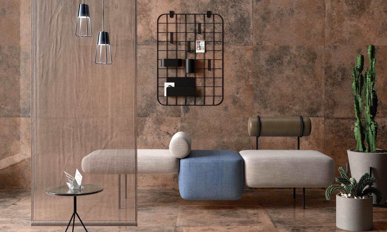 керамогранит фабрики Rak коллекция Detroit Metal