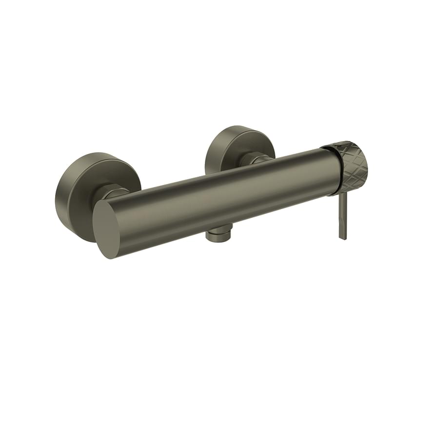 Плитка Ramonsoler Odisea Joya Смеситель для душа ODISEA JOYA графит  поверхность брашированная