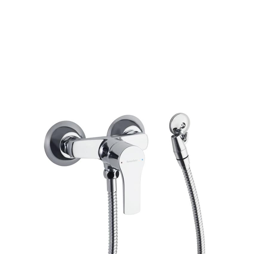 Плитка Ramonsoler Titanium Гигиенический душ с лейкой распылителем TITANIUM хром  поверхность глянец