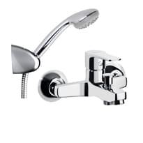 Плитка Ramonsoler Titanium Смеситель для ванны с душевым комплектом TITANIUM хром поверхность глянец