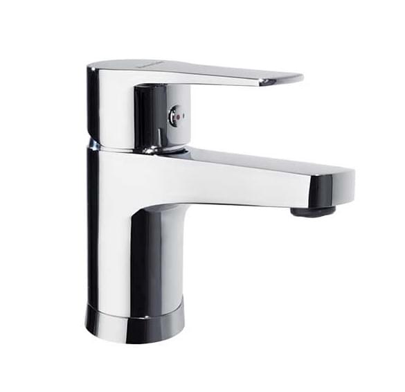 Плитка Ramonsoler Titanium Смеситель для раковины округлый TITANIUM хром  поверхность глянец